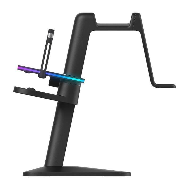 Latérale de Support vertical Kiwi Design QC03 RGB Charge magnétique pour Meta Quest 3/Quest 2/Quest PRO Noir