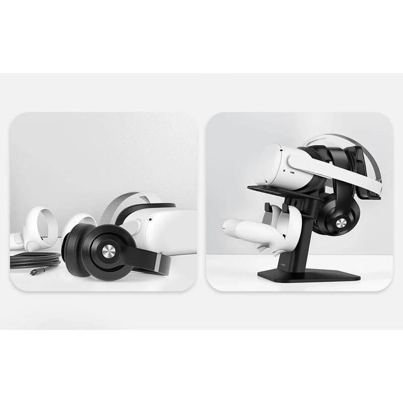 Connexion de Support Kiwi Design S2-1 pour Meta Quest 2 Noir