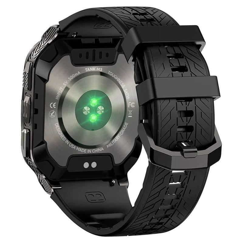 Trasera de Kospet Tank M3 Negro - Reloj inteligente