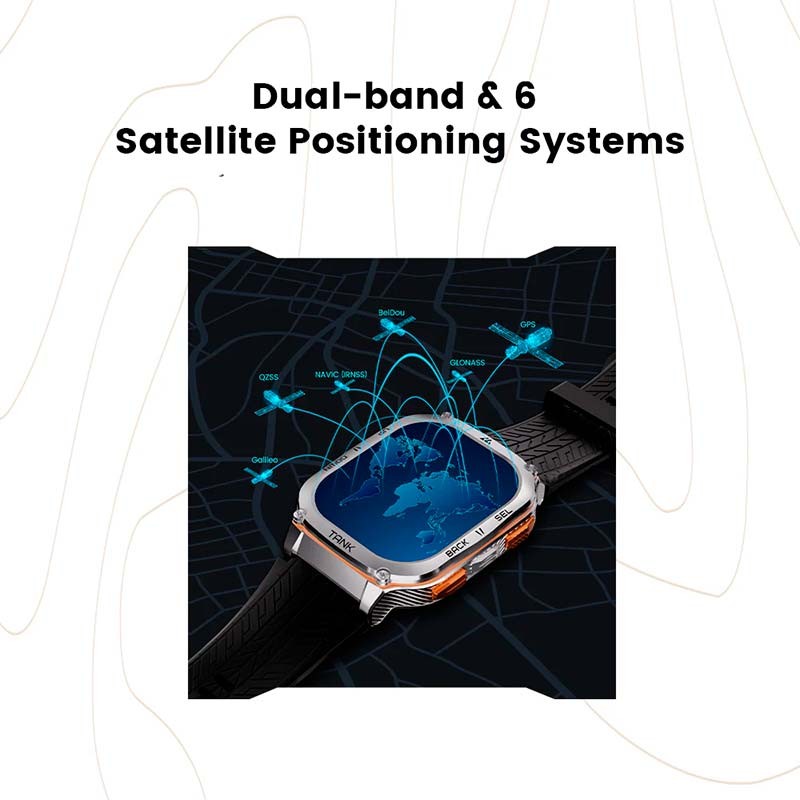 Kospet Tank M3 Ultra Edición Especial Negro - GPS integrado