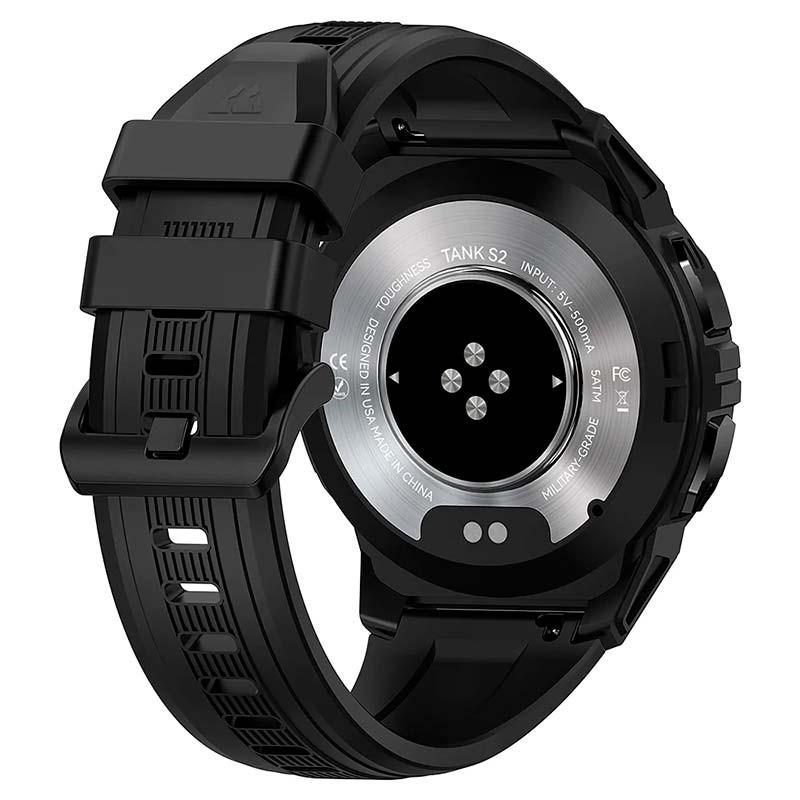 Trasera de Kospet Tank S2 negro - Reloj inteligente