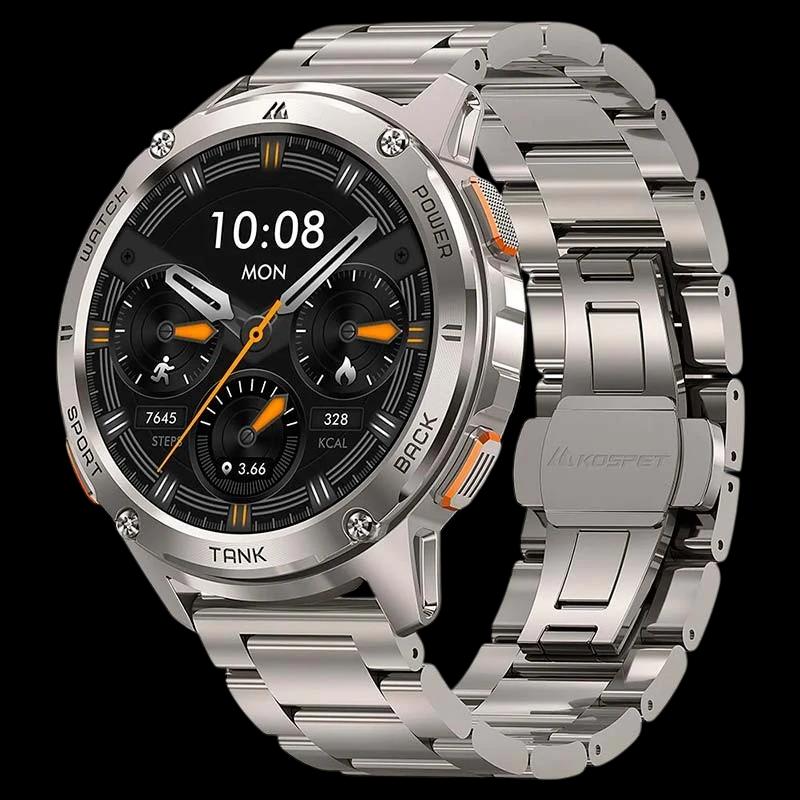 Kospet Tank T3 Edição Especial Prateado - Smartwatch