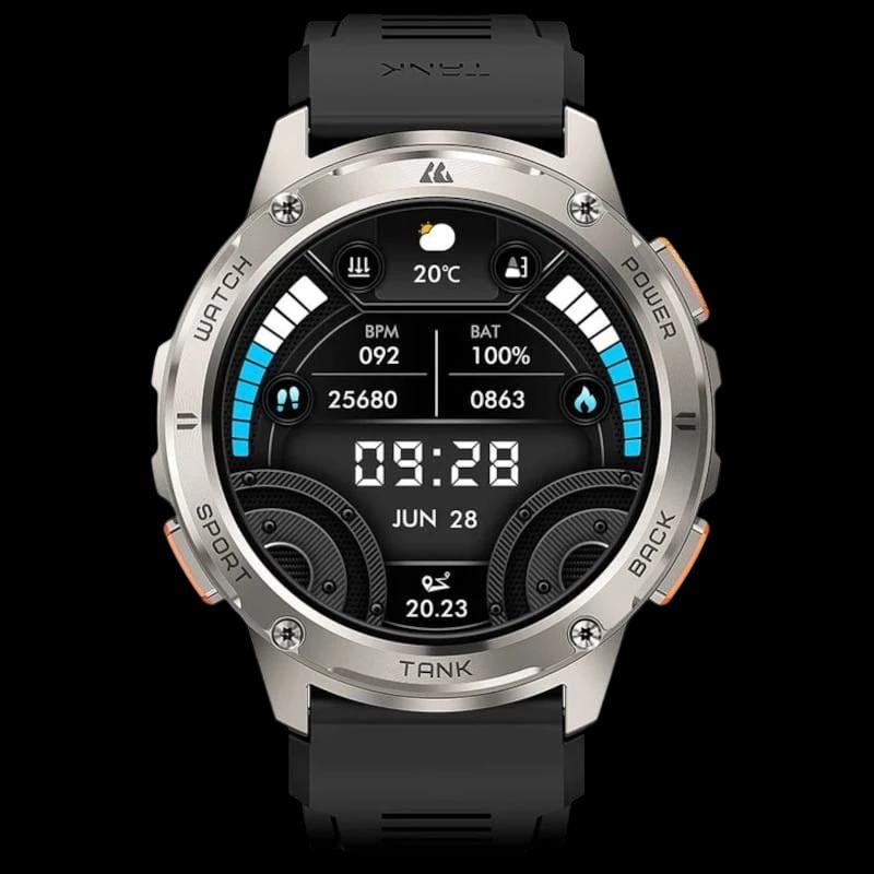 Kospet Tank T3 Prata - Relógio inteligente - Classe B Refurbished
