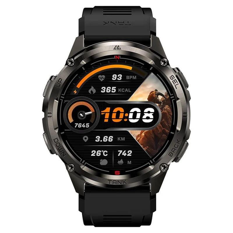 Frontal de Kospet Tank T3 Ultra 2 Negro - Reloj inteligente