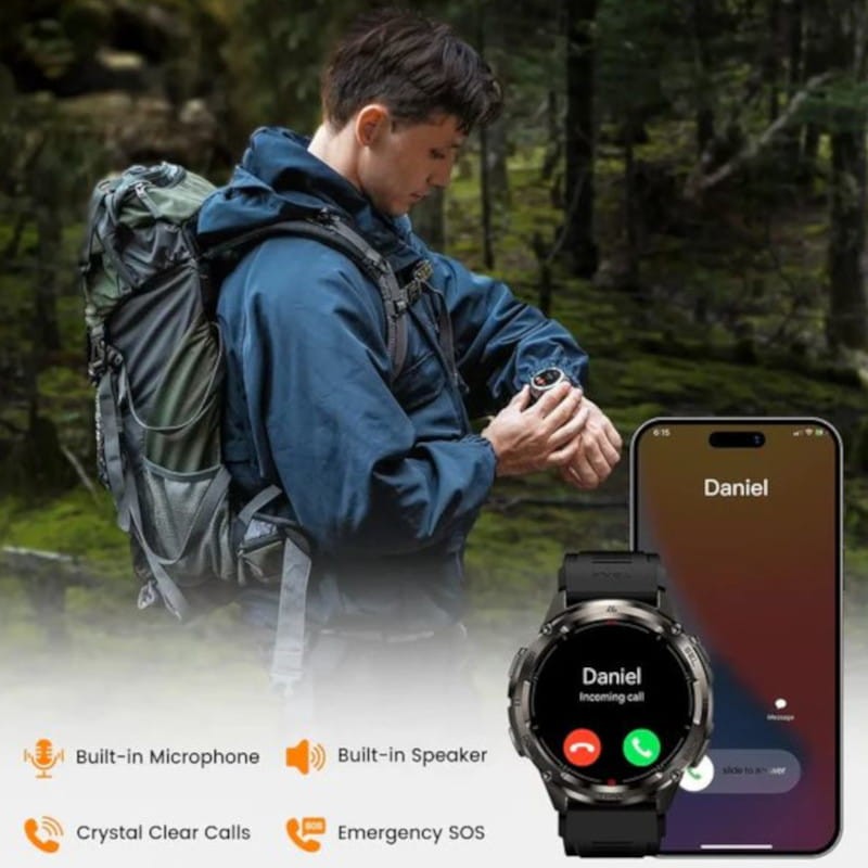 Resistente Kospet Tank T3 Ultra 2 Negro - Reloj inteligente