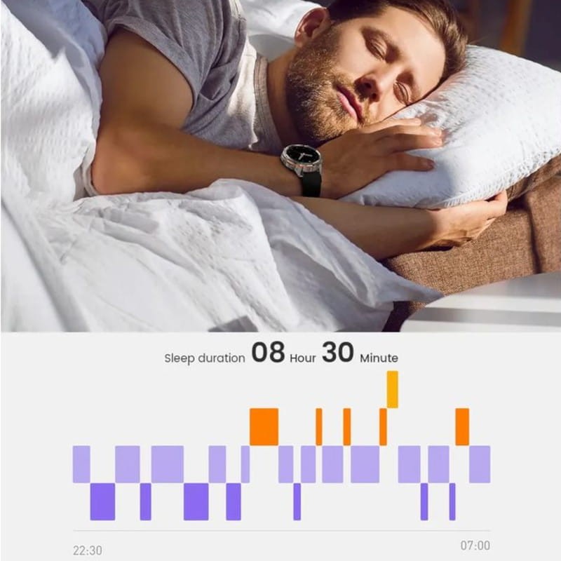 Monitor de sueño de Kospet Tank T3 Ultra 2 Negro - Reloj inteligente