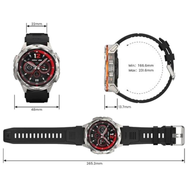 Dimensiones de Kospet Tank T3 Ultra 2 Negro - Reloj inteligente