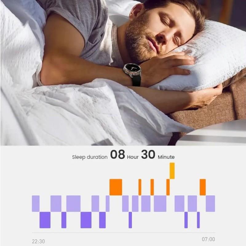 Monitor de sono de Kospet Tank T3 Ultra 2 Prata - Relógio inteligente