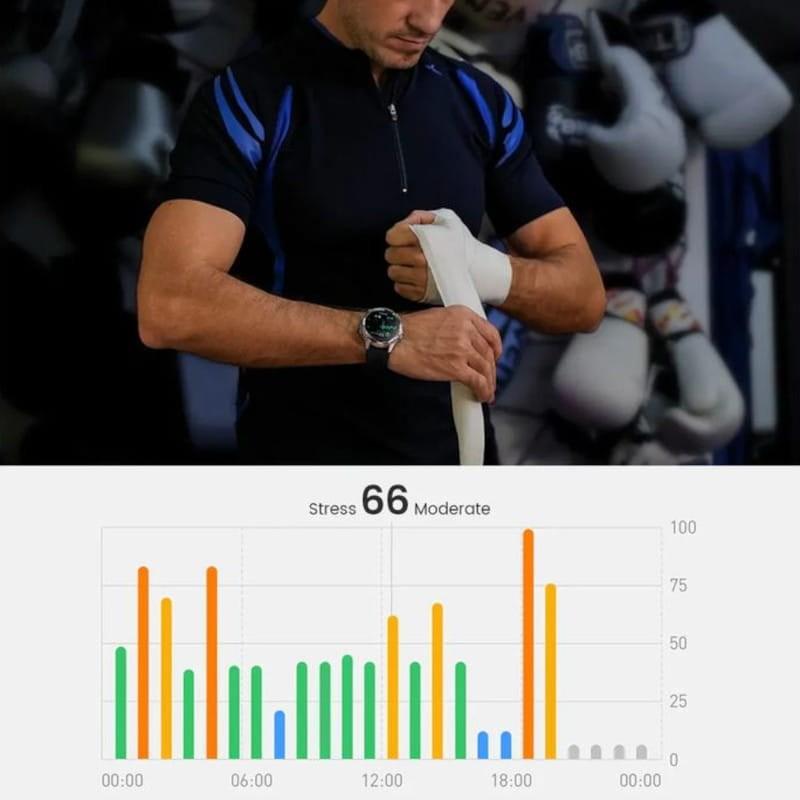 Stress de Kospet Tank T3 Ultra 2 Prata - Relógio inteligente