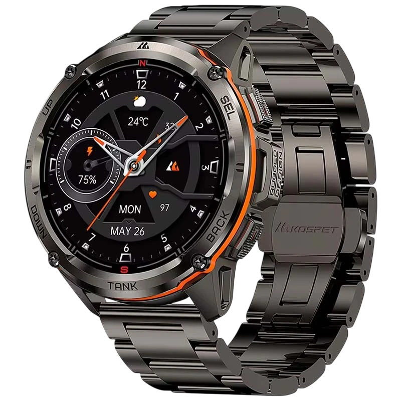 Kospet Tank T3 Ultra Noir Édition Spéciale - Montre Connectée