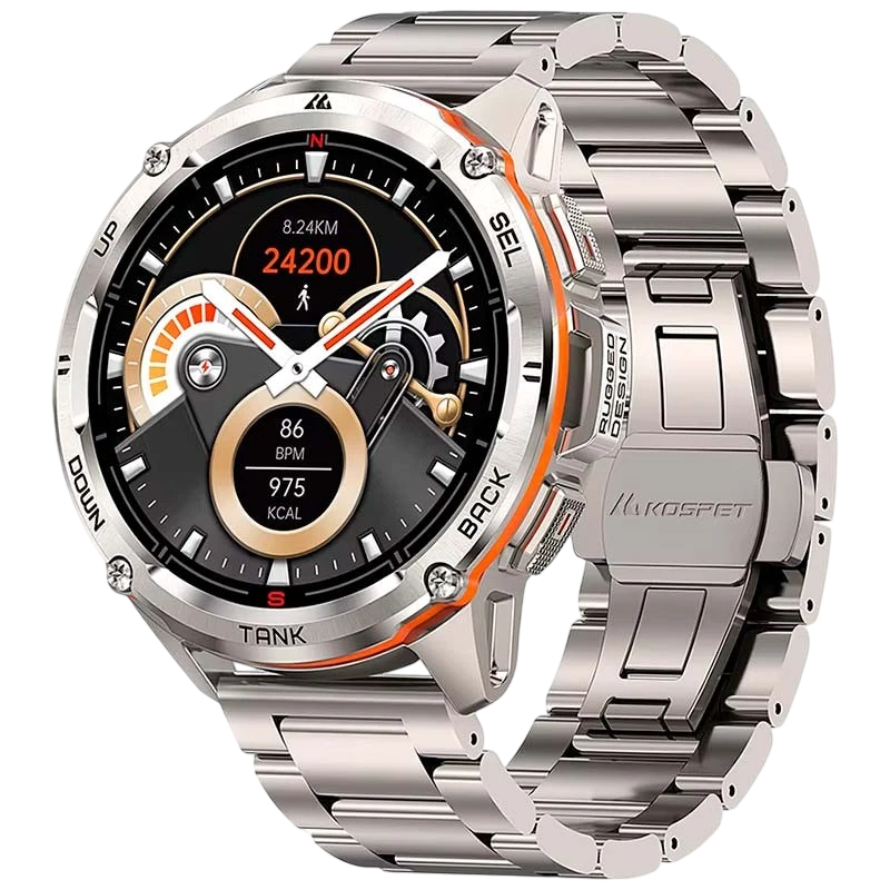 Kospet Tank T3 Ultra Edição Especial Prateado - Smartwatch