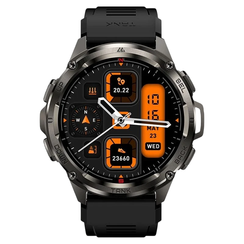 Kospet Tank T3 Ultra Noir - Montre connectée
