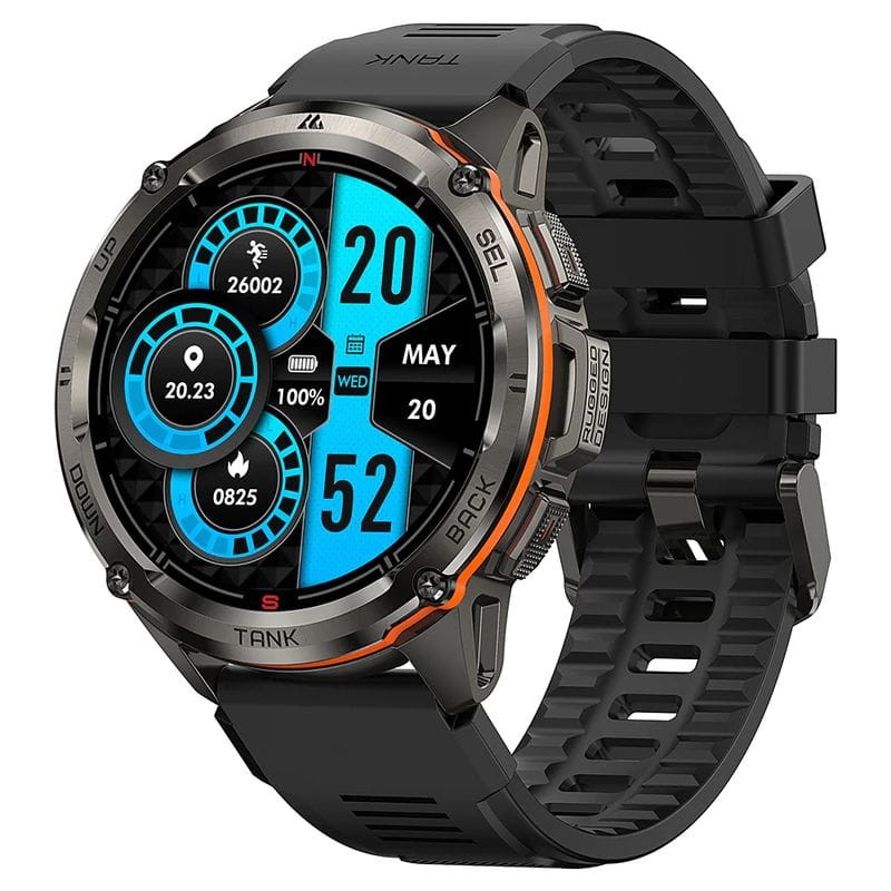 Pantalla de Kospet Tank T3 Ultra Negro - Reloj inteligente