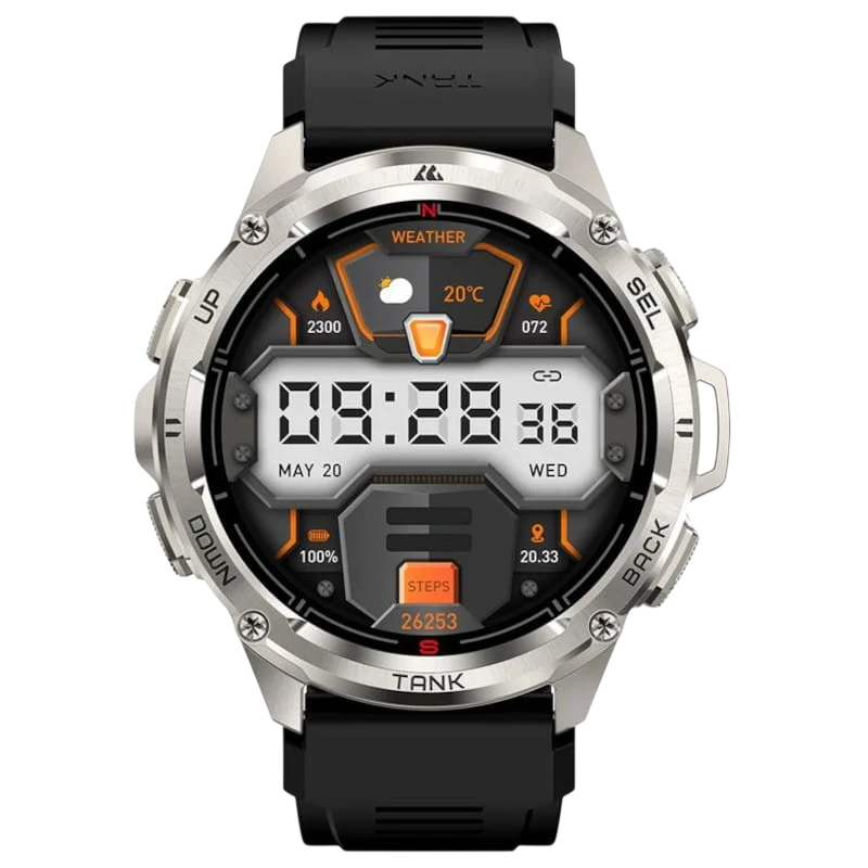 Kospet Tank T3 Ultra Plata - Reloj inteligente - Desprecintado