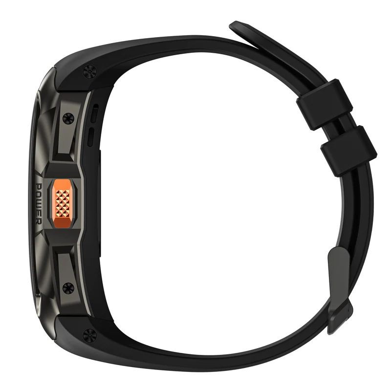 Lateral de Kospet Tank X2 Ultra GPS Negro - Reloj inteligente