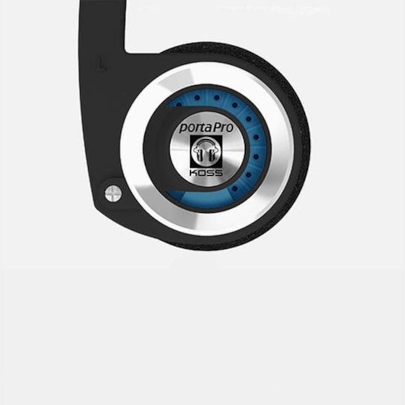 Sonido de Koss Porta Pro Micrófono Jack 3.5mm Negro - Auriculares con cable