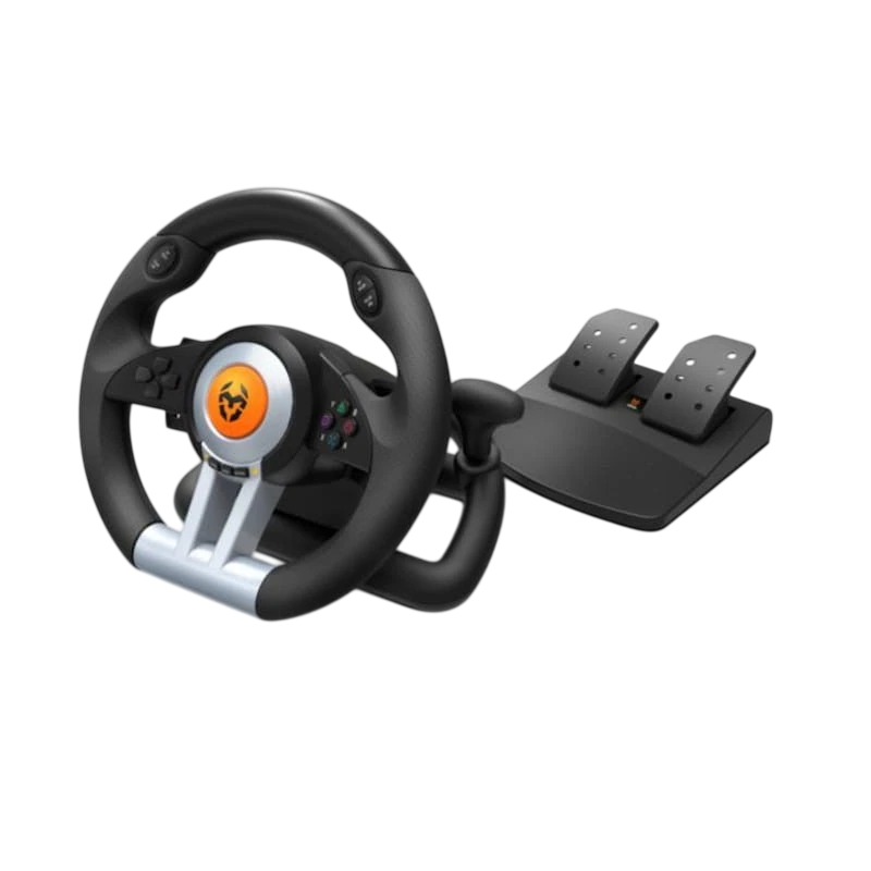 Krom K-Wheel Volante USB + Pedais Preto