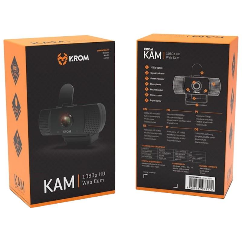 Webcam Krom Kam 1080p HD - Boîte