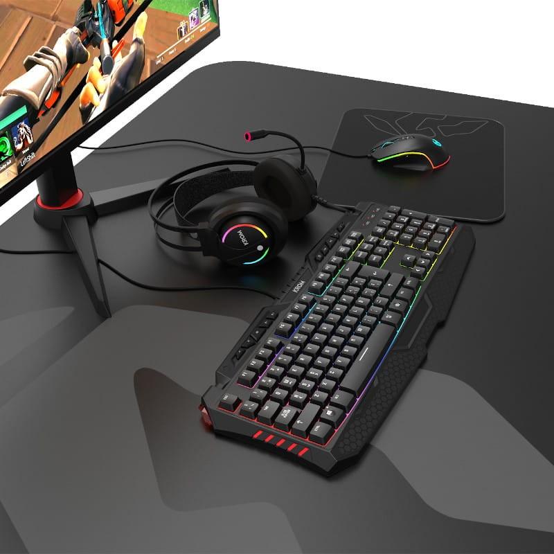 Krom Keos Ratón Gaming RGB 6400DPI Negro - Cómodo