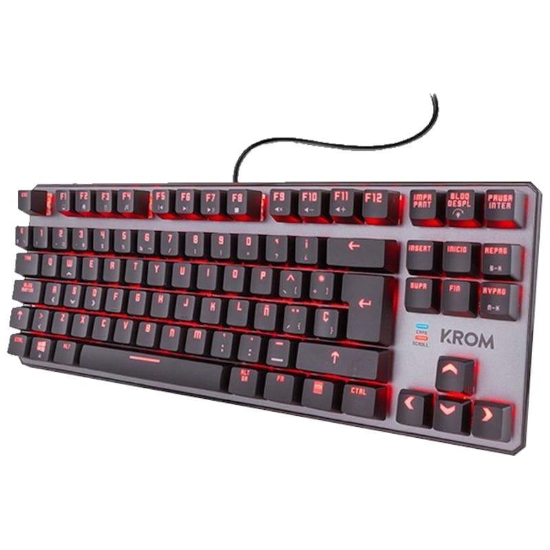 Krom Kernel TKL Teclado Mecanico Gaming RGB - Frontal