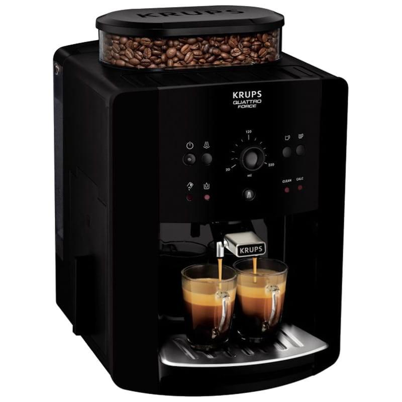 Krups Arabica EA8110 Cafetera Eléctrica Totalmente automática 1,7 L - Negro