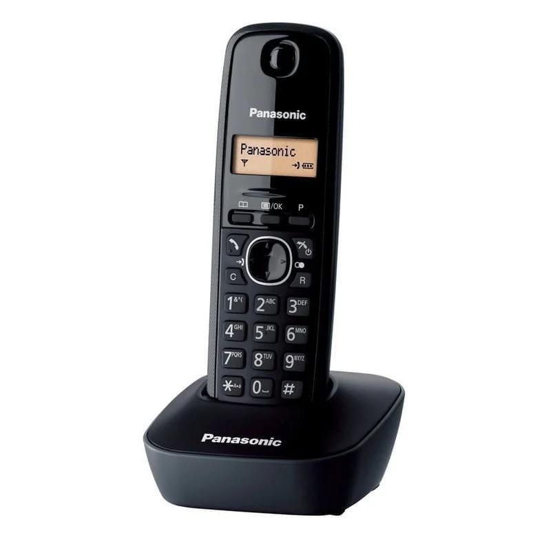 Panasonic KX-TG1611 Negro - Teléfono inálambrico DECT imagen frontal