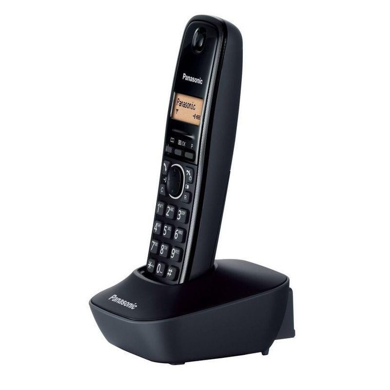 Panasonic KX-TG1611 Negro - Teléfono inálambrico DECT imagen lateral