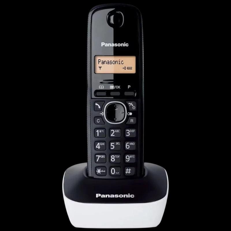 Panasonic KX-TG1611 Negro, Blanco - Teléfono inálambrico DECT