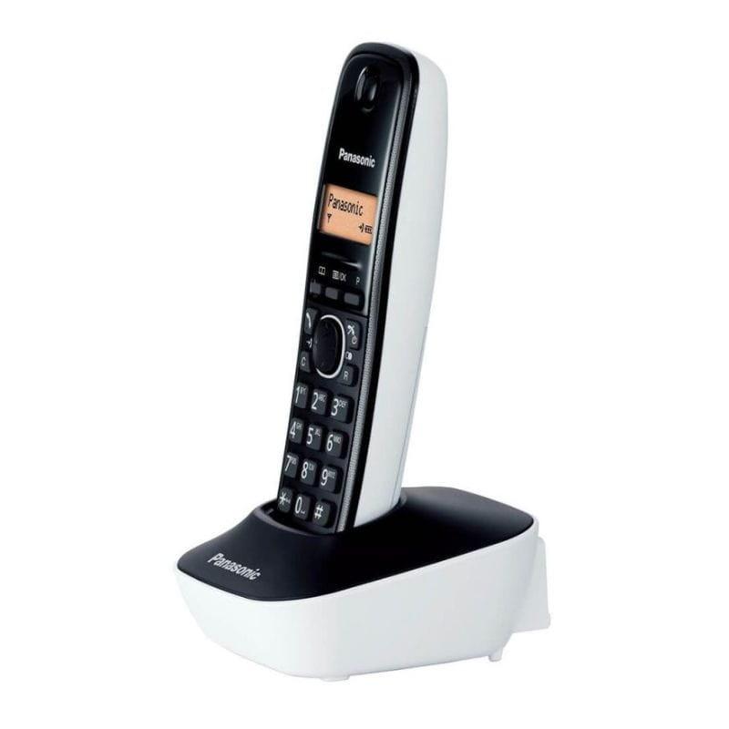 Panasonic KX-TG1611 Negro, Blanco - Teléfono inálambrico DECT imagen lateral
