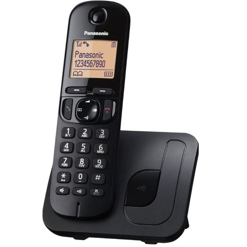 Panasonic KX-TGC250SPB/ Negro - Teléfono Inalámbrico imagen frontal