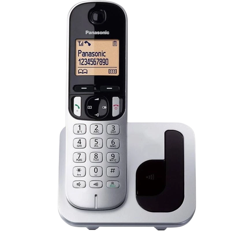 Panasonic KX-TGC250SPW Plata - Teléfono Inalámbrico