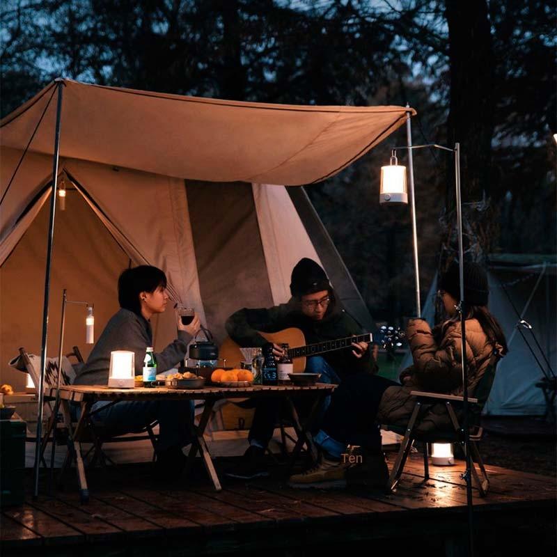 vista detallada de la Lámpara y Linterna Xiaomi Multifunción