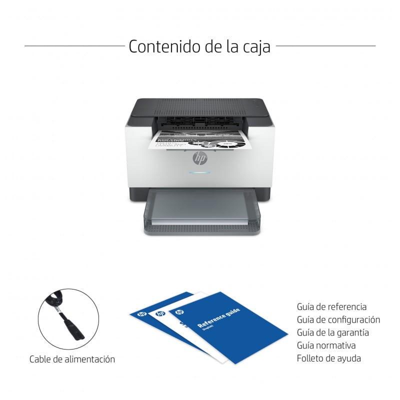HP LaserJet Impresora M209dw Láser Blanco y negro WiFi Blanco – Impresora Láser contenido de la caja