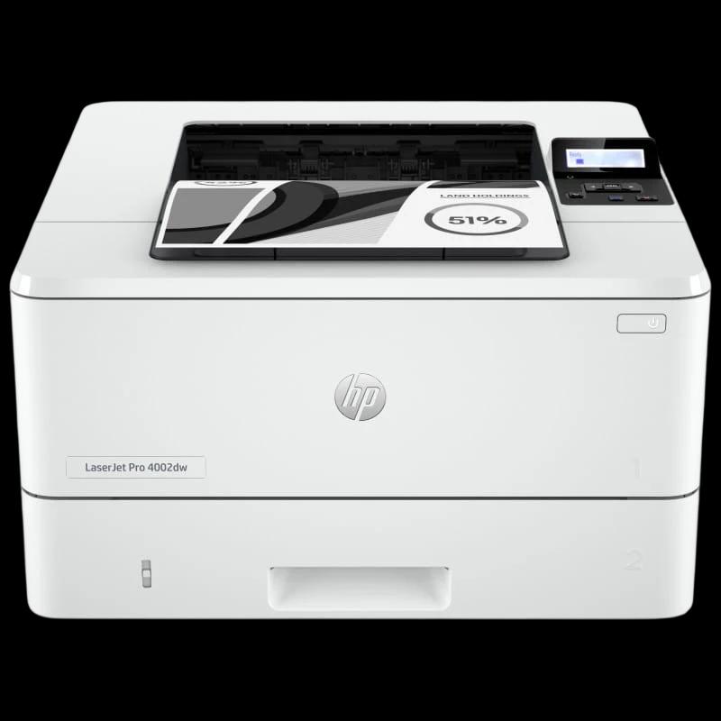 HP LaserJet Pro 4002dw Láser Blanco y Negro WiFi Blanco – Impresora Láser