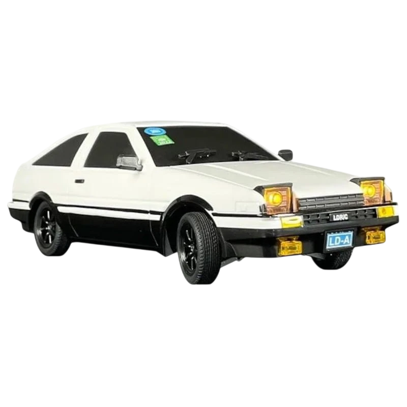 LD1801 AE86 1/18 2.4G (Version Gyro) Drift Blanc - Voiture RC