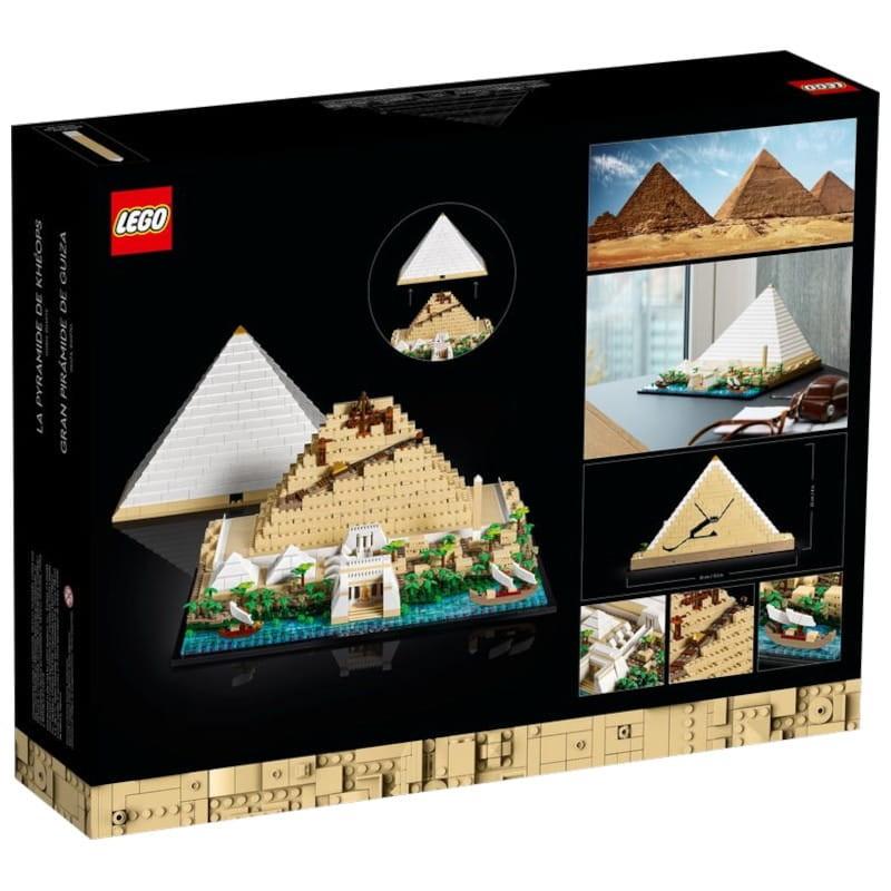 LEGO Architecture Gran Pirámide de Giza 21058 - Trasera