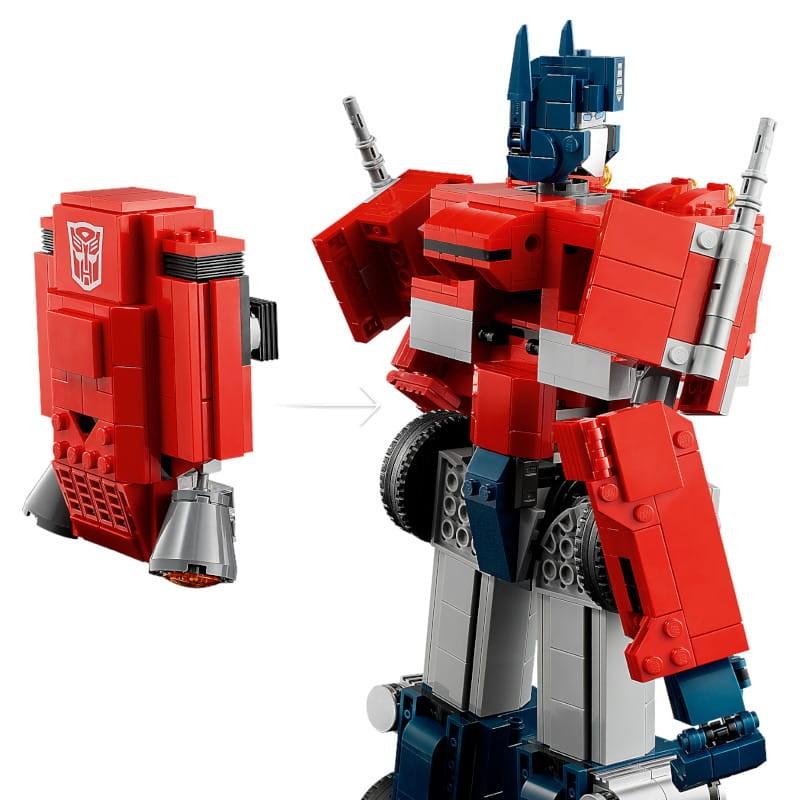 LEGO Creator Optimus Prime 10302 Set - Mochila