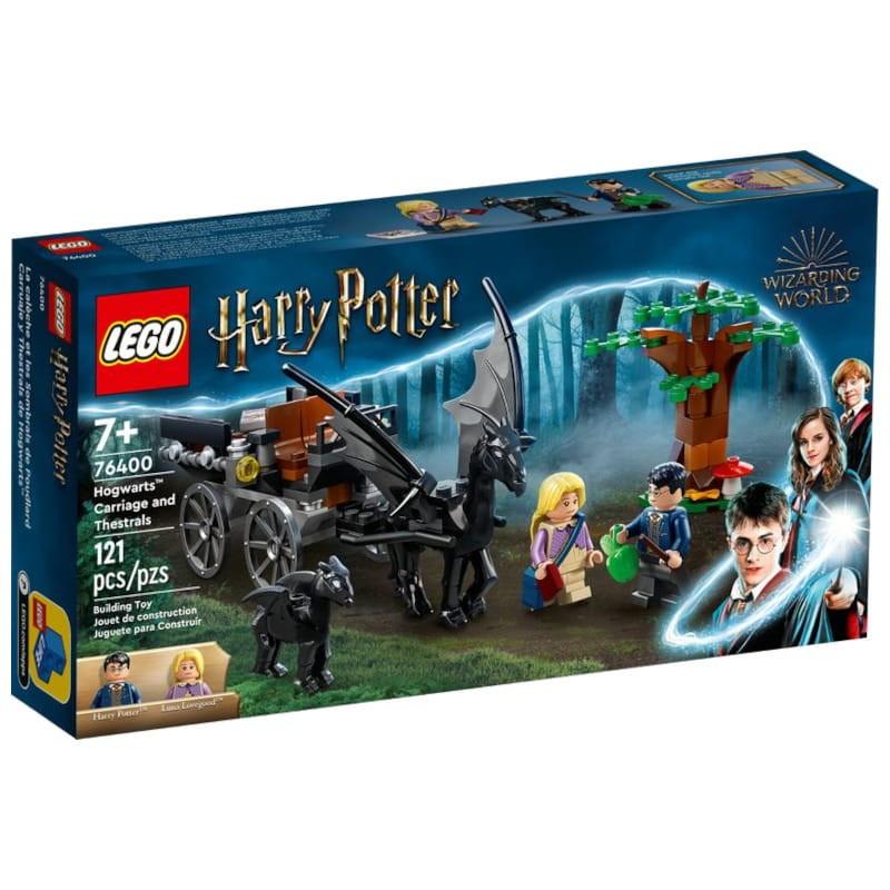 LEGO Harry Potter Carruaje y Thestrals de Hogwarts 76400 - Caja frontal