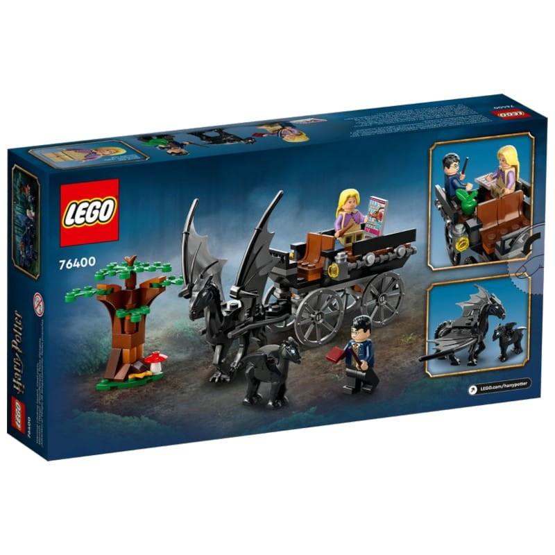 LEGO Harry Potter Carruaje y Thestrals de Hogwarts 76400 - Caja trasera