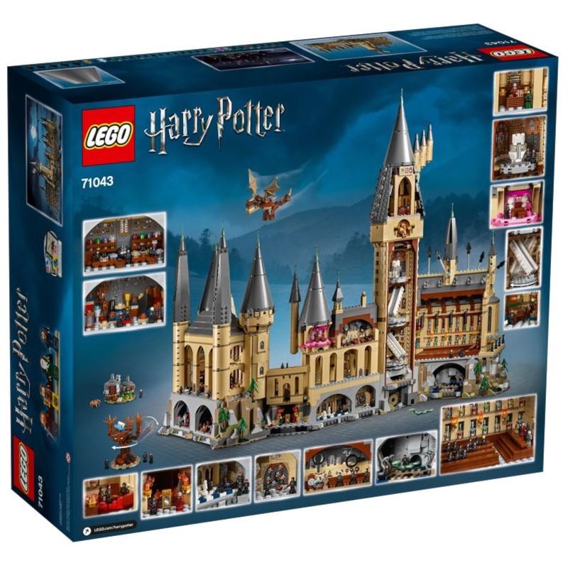 LEGO Harry Potter Castillo de Hogwarts 71043 - Caja trasera
