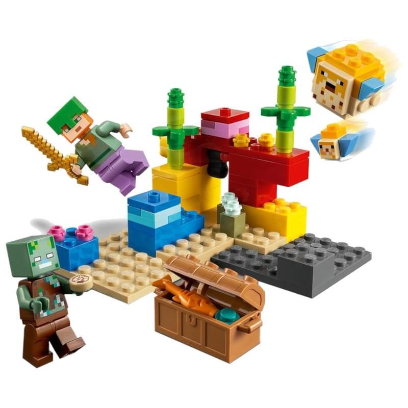 LEGO Minecraft El Arrecife de Coral 21164 - Figuras
