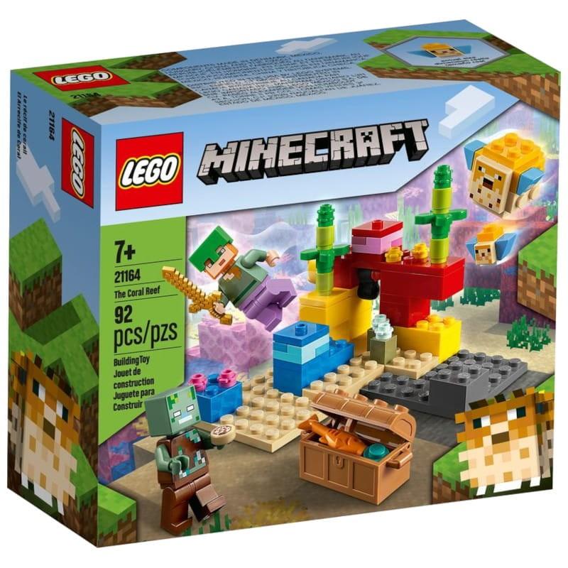 LEGO Minecraft El Arrecife de Coral 21164 - Caja frontal