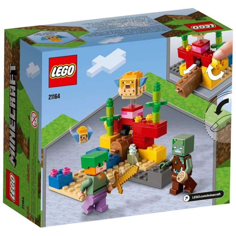 LEGO Minecraft El Arrecife de Coral 21164 - Caja trasera