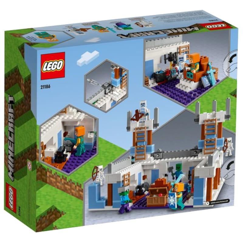 LEGO Minecraft El Castillo de Hielo 21186 - Caja trasera