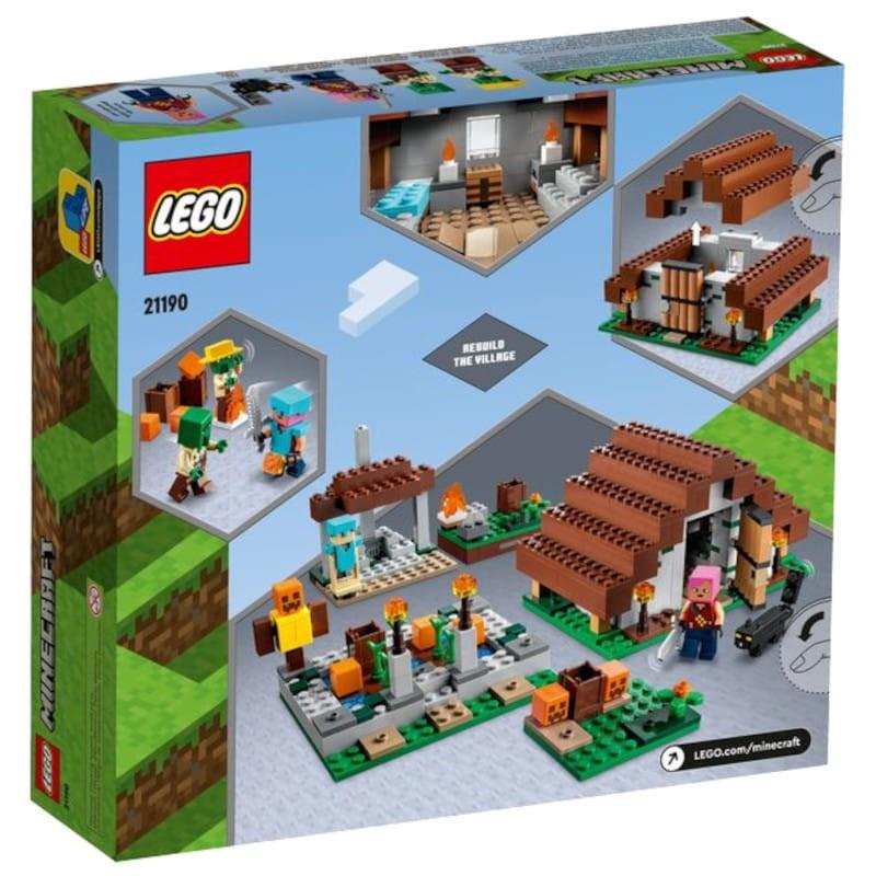LEGO Minecraft La Aldea Abandonada 21190 - Caja trasera