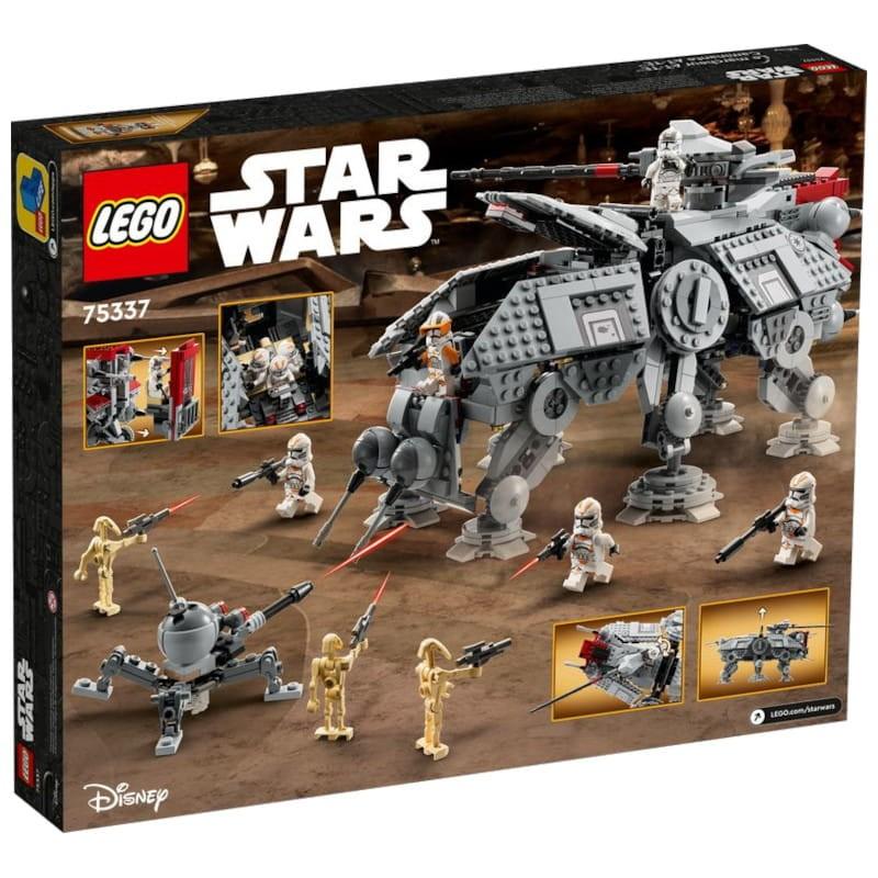LEGO Star Wars Caminante AT-TE 75337 - Caja trasera
