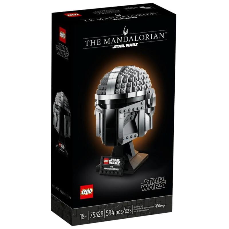 LEGO Star Wars Casco Mandaloriano 75328 - Caja frontal