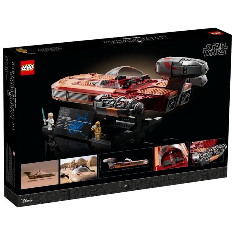 LEGO Star Wars Speeder Terrestre de Luke Skywalker 75341 - Caja trasera