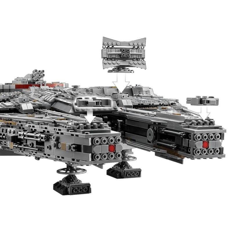 LEGO Star Wars Ultimate Collector Milenium Falcon - Detalhe