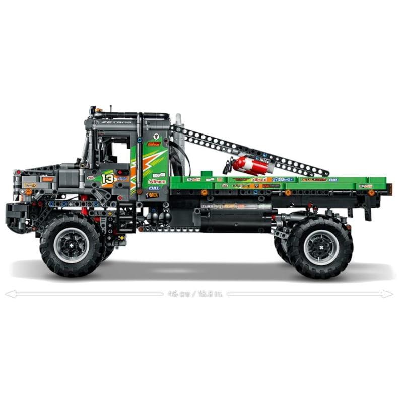 LEGO Set Technic 4x4 Mercedes-Benz Zetros 42129 - Latérale